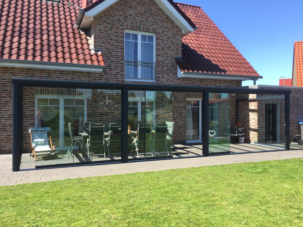 Wintergarten mit Schiebewänden in Lingen